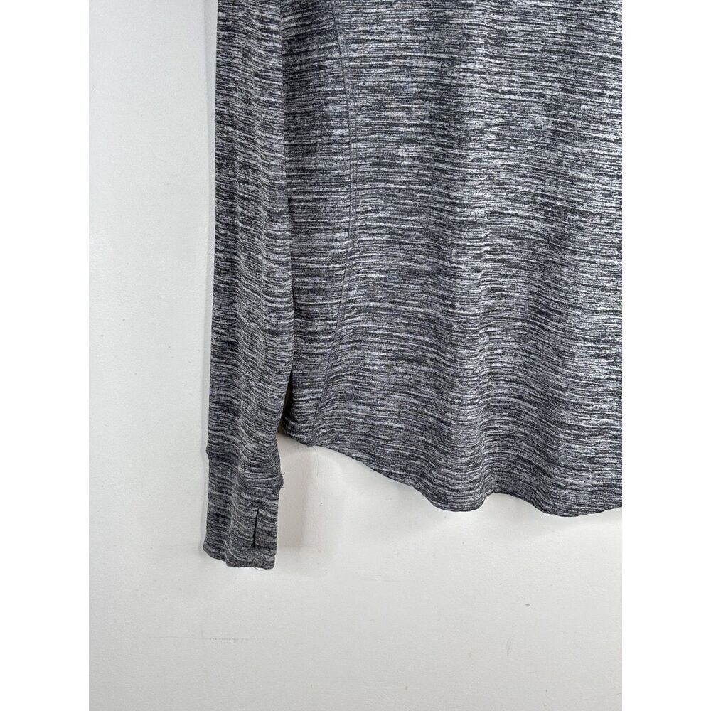 Ariat Lowell 1/4 Zip Baselayer XL Grey Space Dye AriatTek Pullover Mockneck Hike - Picture 3 of 11